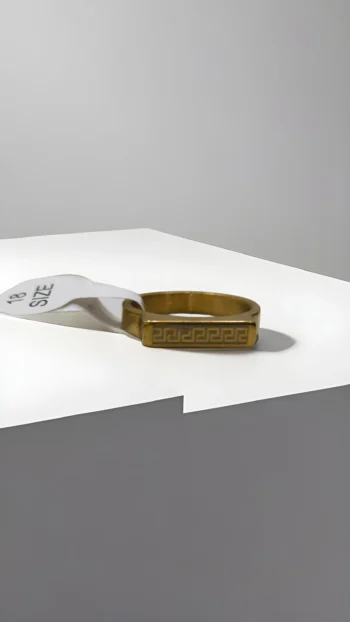 GOLDEN MAZE RING