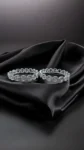 SILVER PLATED AD BLOOM BANGLES