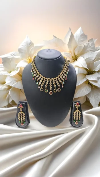 GEM DROP JEWELLERY SET