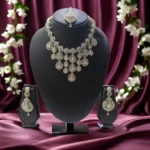 SILVER FROST GLOW AD NECKLACE SET