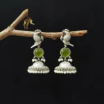 MAYURA GREEN JHUMKAS