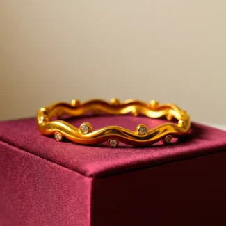WAVE CRYSTAL BARCELET