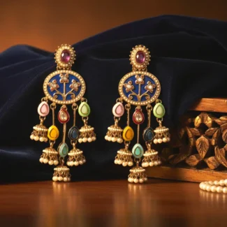 SURMAYI RANG JHUMKAS