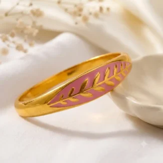 OLIVIA LEAF BRACELET 01