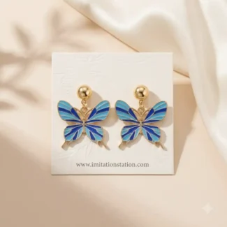 BLUE BUTTERFLY DROPS