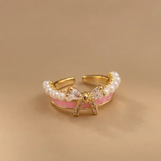 GLAM BOW RING